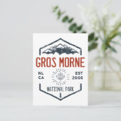 グロスモーヌナショナルパークカナダヴィンテージ ポストカード (スタンド正面)