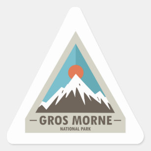 グロスモーン国立公園 三角形シール