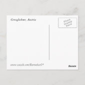 グロスロックナー ポストカード (裏面)