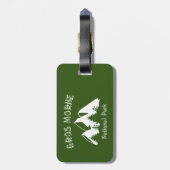 グロス・モーン国立公園 ラゲッジタグ (裏面縦)