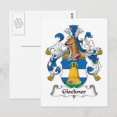 グロックナー家紋 ポストカード (正面/裏面)