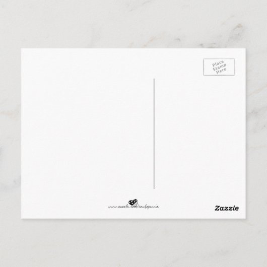 グロッググログスウェーデンおもしろい語 ポストカード (裏面)