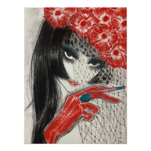 グロッシーポスター ポスター (正面)