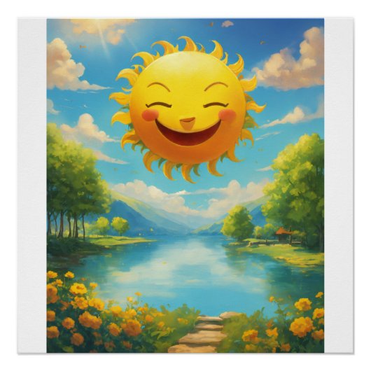 グロッシーポスター ポスター (正面)