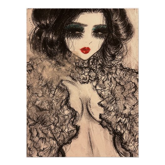 グロッシーポスター ポスター (正面)