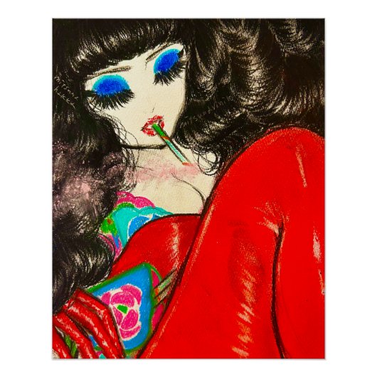 グロッシーポスター ポスター (正面)