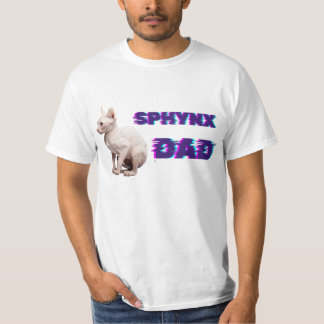 グロッチ スフィンクス パパ サイバーパンク 髪なし 猫好き エース Tシャツ