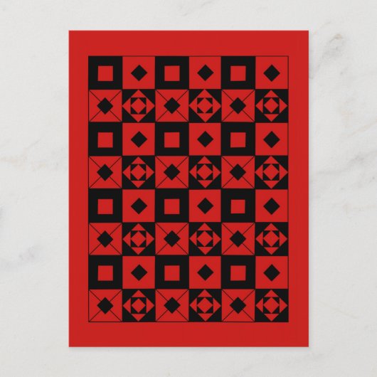 グロッテセローニ – 赤 ポストカード (正面)