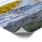 グロットゲーザーイエローストーン国立公園 ポスター (角)