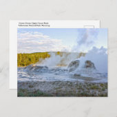 グロットゲーザーイエローストーン国立公園 ポストカード (正面/裏面)