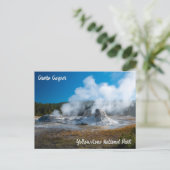 グロットゲーザーイエローストーン国立公園 ポストカード (スタンド正面)