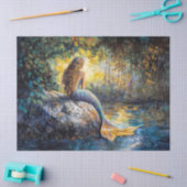 グロットデコペ絵を描ージの人魚 薄葉紙 (クラフト)