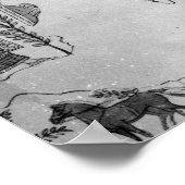 グロットデッラ・ケルシオラのフリーズ ポスター (角)