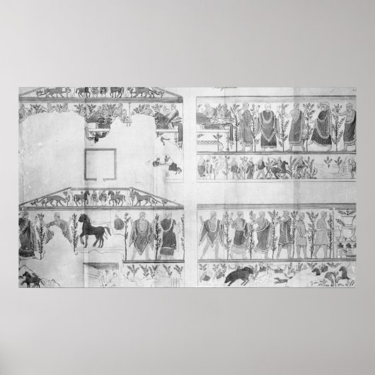 グロットデッラ・ケルシオラのフリーズ ポスター (正面)