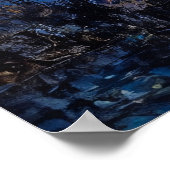 グロットーのマーメイド絵を描ズ ポスター (角)