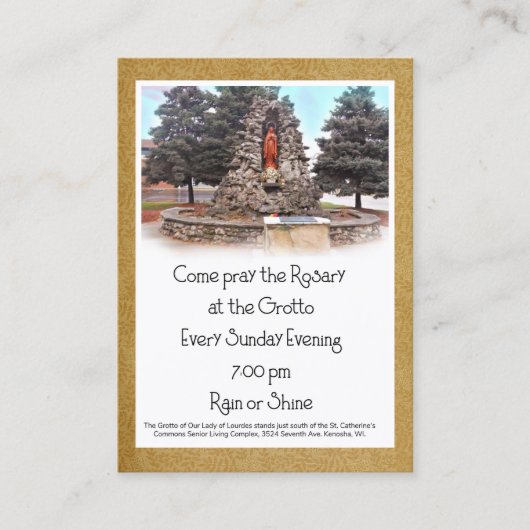 グロット 名刺 (正面)