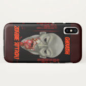 グロテスクなゾンビの攻撃 iPhone ケース Case-Mate iPhoneケース (裏面(横))