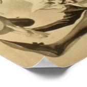 グロテスク回転法ヴォードヴィルポスター ポスター (角)