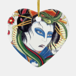 グロテスク&スネーク セラミックオーナメント