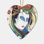 グロテスク&スネーク セラミックオーナメント (左)