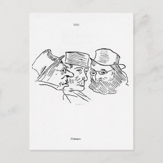 グロテスク ポストカード (正面)