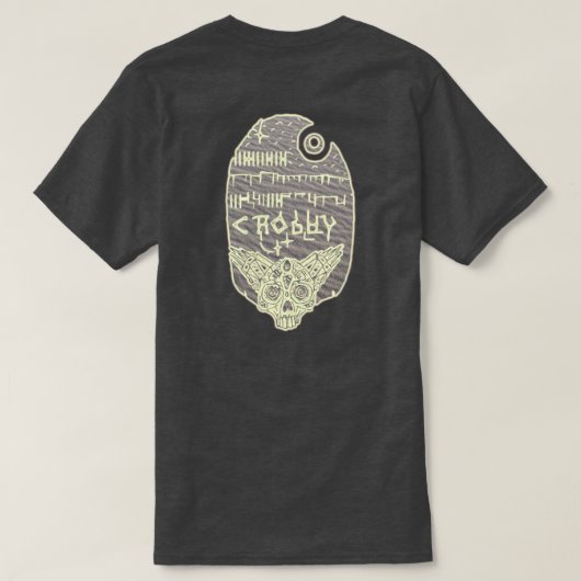 グロディ・クロディ Tシャツ (デザイン裏面)