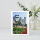 グロドノベラルーシ建築大聖堂 ポストカード (スタンド正面)