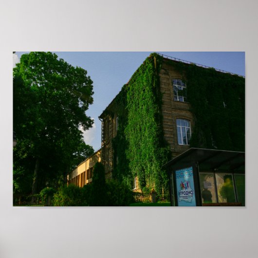 グロドノベラルーシ建築都市大学 ポスター (正面)