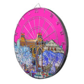 グロドノベラルーシ建築 ダーツボード (正面右)