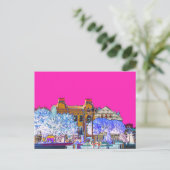 グロドノベラルーシ建築 ポストカード (スタンド正面)