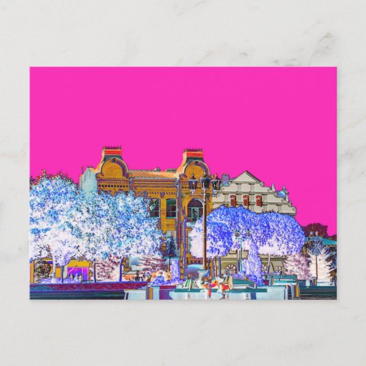 グロドノベラルーシ建築 ポストカード (正面)