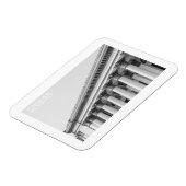 グロドノベラルーシ旧ソ連建築ミニマリズム マグネット (左側)