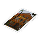 グロドンベラルーシ建築通り建物 マグネット (左側)