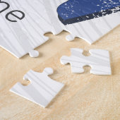 グロニンゲンオランダレトロマップオランダヴィンテージ ジグソーパズル (側面)