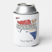 グロニンゲンオランダレトロマップオランダヴィンテージ 缶クーラー (缶裏面)