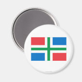 グロニンゲン国旗 マグネット (正面/裏面)