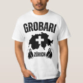 グロバーリチューリッヒ Tシャツ (正面)