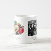 グロバー・クリーブランド大統領の結婚式のマグ コーヒーマグカップ (中央)