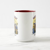 グロバー・クリーブランド1884のキャンペーンマグ マグカップ (中央)