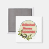 グロボボイシーケンス、無制限のお金73200180 マグネット (正面/裏面)