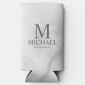 グロマモダンンパーソナライズされた・セルツァークーラーボックス スリム缶クーラー (正面)