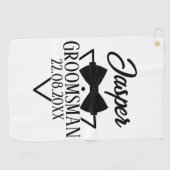 グロムスマパーソナライズされたンのために ゴルフタオル (横)