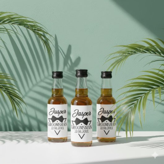 グロムスマパーソナライズされたンのために リキュールボトルラベル