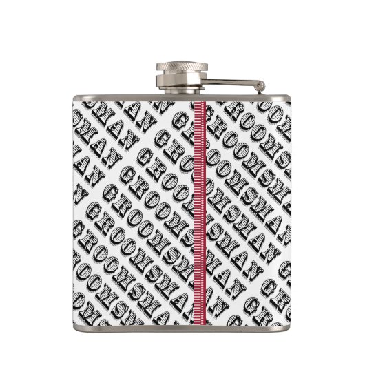 グロムスマパーソナライズされたンフラスコ フラスク (裏面)