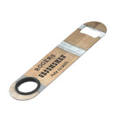 グロムスマパーソナライズされたーウイスキー樽 スピード栓抜き (裏面アングル)