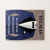 グロムスマンの提案あなたは私たちのgroomsmenになる? ジグソーパズル (横)