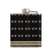 グロムスマンオールド金ゴールド&ブラックスチームパンク結婚ズ フラスク (裏面)