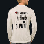 グロムスマンカスタムフレンズ3パットゴルフィングギャグ トライブレンドＴシャツ<br><div class="desc">結婚式のゴルフ旅行を計画してるのか？これらのカスタムゴルフをテーマにしたシャツは、あなたのgroomsmenの贈り物に個人的なtouchを追加するのに最適な方法である！クラシック想像ゴことわざデザインでは、クルー全員が名前と役割を持つティーとリンクを打った結婚(「花婿介添人」、「グロムスマン」、「アッシャー」など)。彼らが実際に使用し、あなたの特別な日を覚えているのはおもしろいと実用的な記念だ。</div>