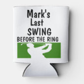 グロムスマンゴルフバチュラーパーティカスタムゴルファー 缶クーラー (正面)