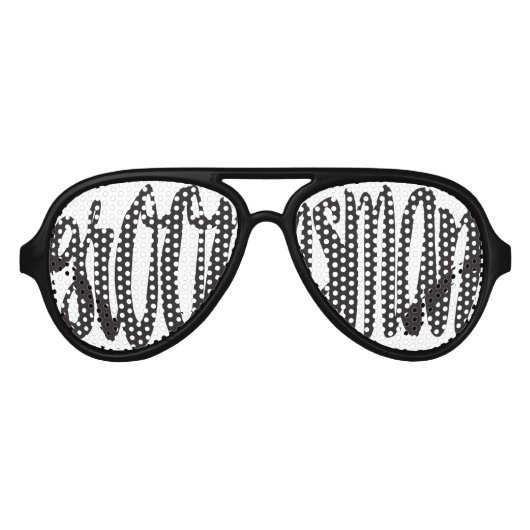 グロムスマンスワッグパーティーシェード アビエーターサングラス (正面)